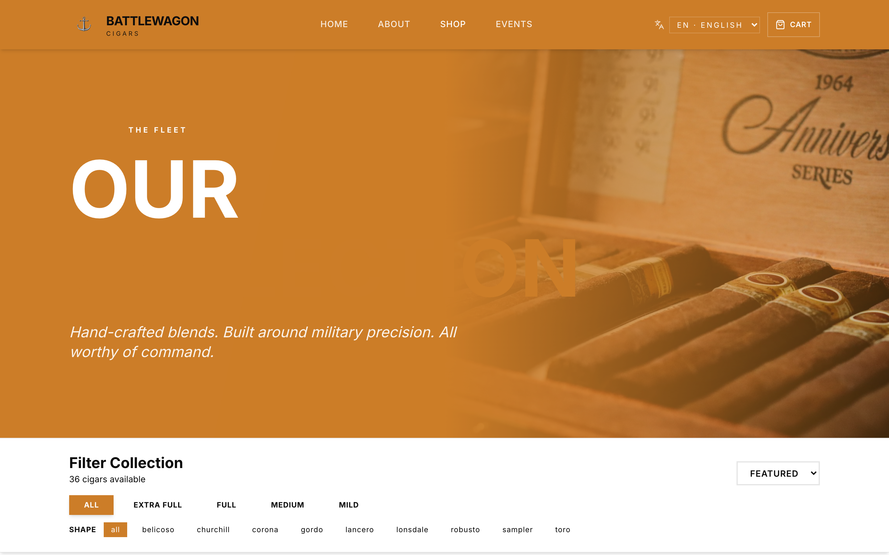 Live shop catalog from a Boxpress install
